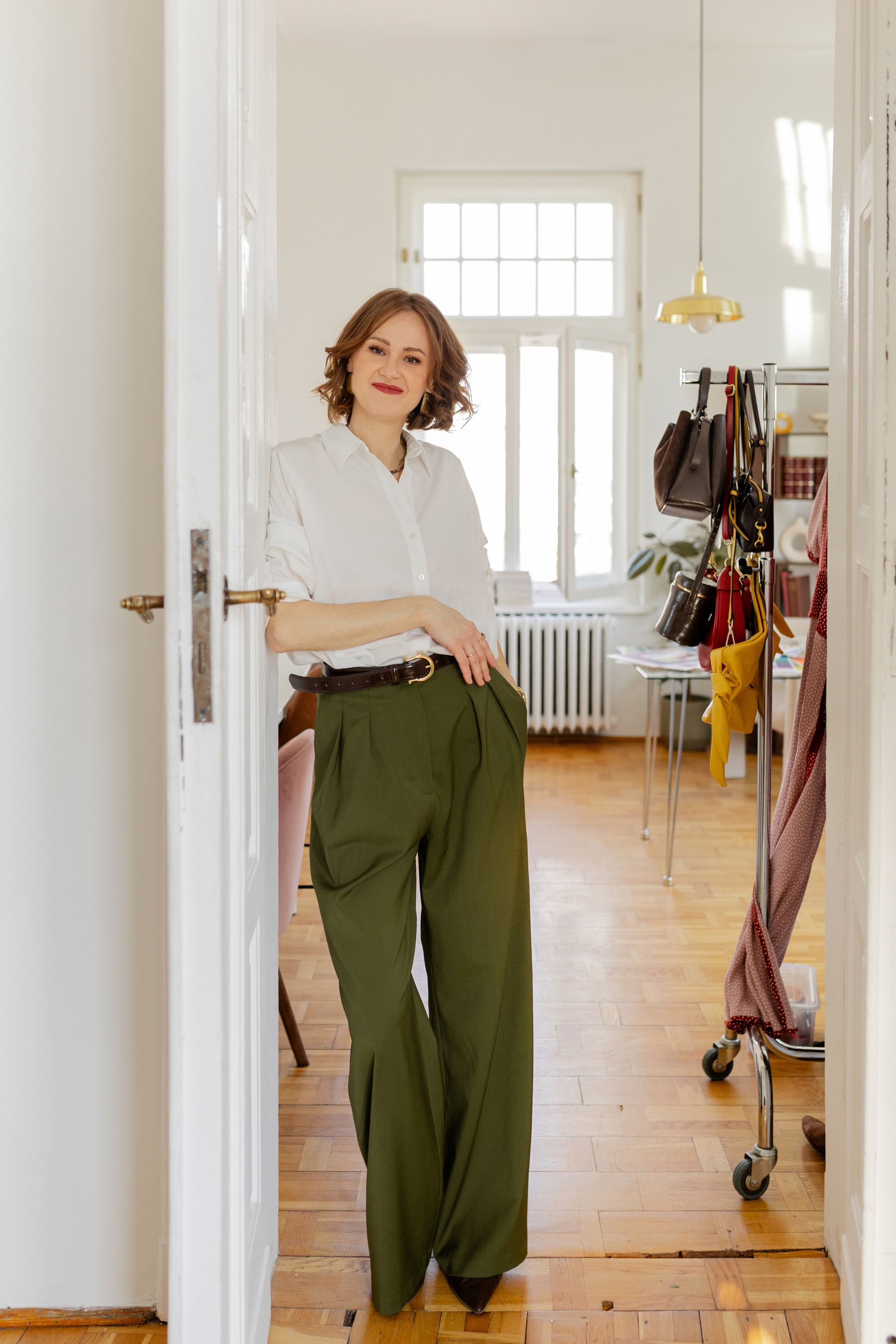 Paulina Smoleńska Osobista Stylistka - w trakcie spotkania z klientką