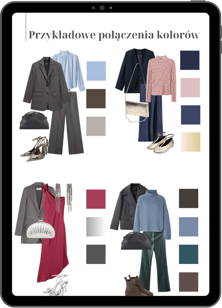 Lookbook kolorystyczny – przykładowa strona 8